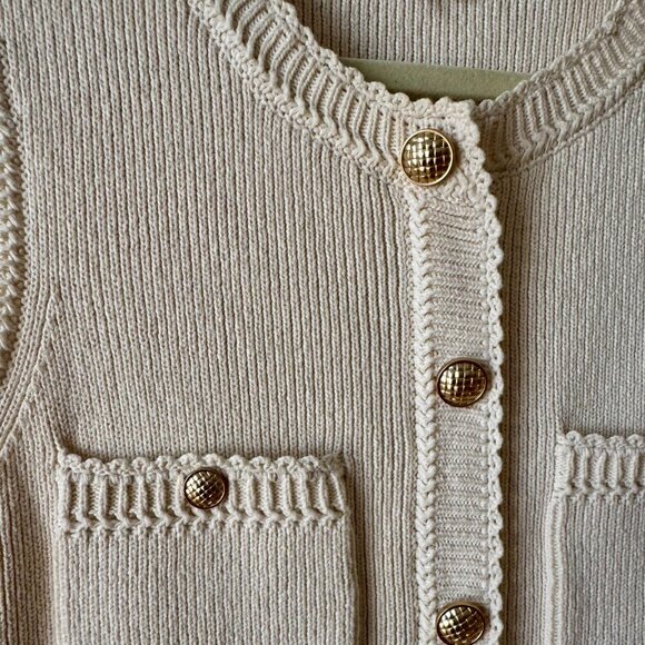 Reformation Catalina 100% Organic Cotton Knit Minidress Size M - Picture 6 of 10